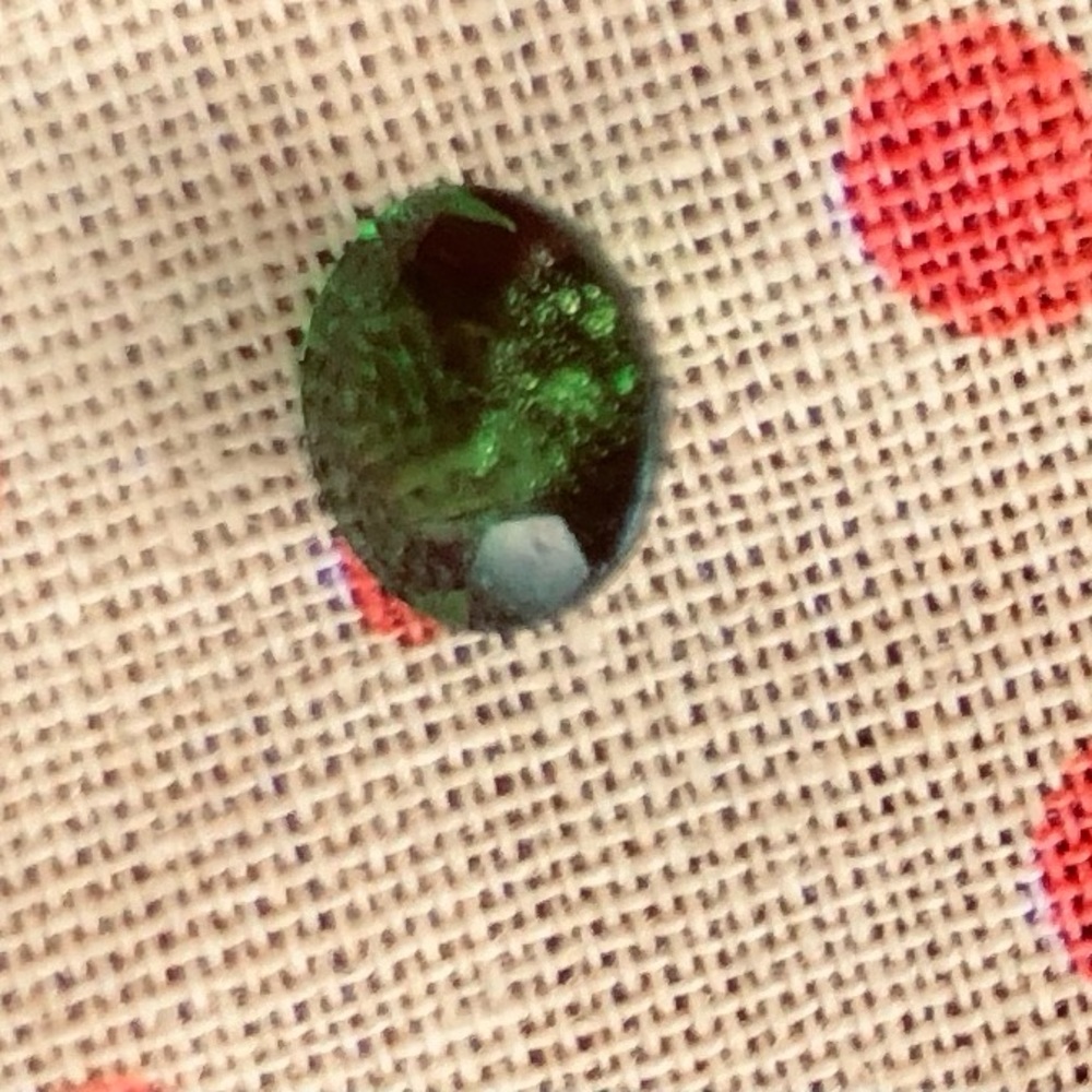Russian Diopside solitaire Round 6 mm - Real Gemstone - Own this beautiful stone